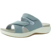 Cloudsteppers by Clarks Womens Blue Strappy Sandals 6 Medium (B,M) BHFO 0115