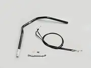 CB1300SB H037-047B Handle Set, Narrow Type 3, Black (10-13 ABS Car)