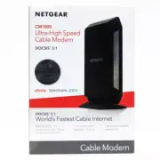 Netgear CM1000 Ultra-High Speed Cable Modem DOCSIS 3.1 - Up to 1Gbps