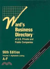 在飛比找三民網路書店優惠-Ward's Business Directory of U