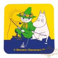 在飛比找博客來優惠-日本進口 嚕嚕米moomin 立體刻紋杯墊C-嚕嚕米和阿金釣