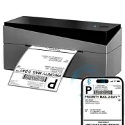 Bluetooth Thermal Label Printer 4x6, 249BT Shipping Label Printer 4x6, Wirele...