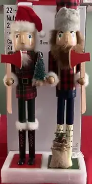 22” Nutcracker Set Lumberjack New In Box