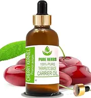PH Cherry Kernel (Prunus Avium) Pure & Natural Therapeautic Grade Carrier Oil with Dropper (50ml)