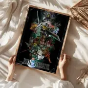 11x17 Final Fantasy VII Poster Squaresoft Video Game Illustration