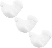 3pcs DIY Foam Rooster Models Chicken Figurines for Kids Fun Painting Craft Kit Home Decor School Projects and Party Game