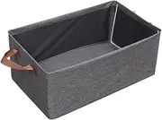 Foldable Box | Clothes Storage Box,Closet Organizer Folding Clothes Container for Camping Shoe Pantry Car Garage Home Workplace Travel Nursery Dorm