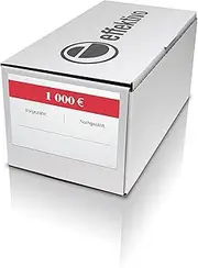 10371 Banknote Bandages for 10 Euro Banknotes (100 x 10 Euro) Box of 1,000 Effectively