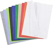 uxcell 20 Sheets Wrapping Tissue Paper, Glitter Tissue Paper for Gift Bags 14 x 20 Inch Sparkle Tissue Paper for Gift Wrapping, DIY Crafts, Packing, 10 Colors