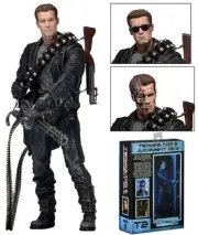 Terminator 2 Judgment Day T-800 PVC Action Figures Statue Display Figurines Toy