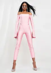 [RXCH] Pink Kitty Charmer Pant Set