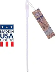 White Magic Hair Catching Drain Cleaning Brush – 45cm, Flexible Memory Wire, Hair-Catching Bristles, Prevents Clogs, Reusable & Hygienic, Ideal for Sinks, Showers & Bathtubs