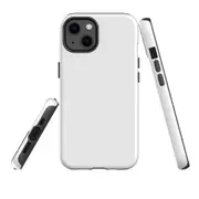 For Apple iPhone 13 Case, Armour Back Cover, White