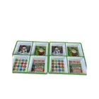 New Christmas Plate Divided Melamine Hard Plastic 4 Section Tray Snowman Santa H