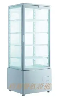在飛比找Yahoo!奇摩拍賣優惠-《利通餐飲設備》xc-68 四面玻璃冰箱 展示櫃 單門玻璃冰
