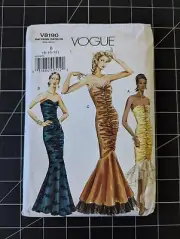 VOGUE PATTERNS V8190 SIZE: B (8-10-12) UNCUT