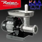 Reber N.12 Electric Meat Mincer 0.5HP Home Butchers, Deli, Kitchen