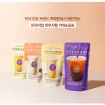 【3入組】韓國THE COFFEE BEAN 英式袋裝拿鐵/榛果拿鐵/香草拿鐵 190ML 冰袋咖啡  攜帶方便