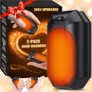 2 Pack Hand Warmers Rechargeable, Electric Hand Warmer Reusable, USB Handwarmers
