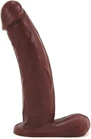 Vixen Creations Bandit Vixskin Dildo, Chocolate, 1 Count