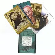 The Adventures of Sherlock Holmes Base Set 27 Cards PLUS ORIGINAL STRAND RELIC