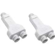 100M 1 in 2 Out POE Extender/Repeater Outdoor 30W High Plug&Play for PoE3644
