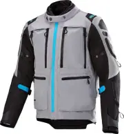 Alpinestars Ardent 3in1 Mens Adventure Touring Motorcycle Jacket Gray/Black