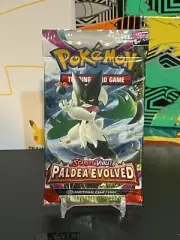 Pokemon SV02 Scarlet And Violet Paldea Evolved Booster Pack Random Art