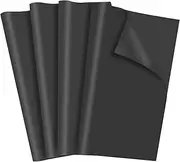 150 Sheets Black Tissue Paper, 14 x 20 Inch Tissue Paper for Gift Bags, Gift Wrap Tissue Paper Wrapping Tissue Paper Wrapping Paper Bulk for DIY Crafts Wedding Birthday Christmas Party Decorations