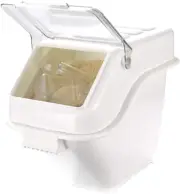 Met Lux 6 Gallon Ingredient Bin 1 with Lid Food Storage Bin - with Measuring Sco