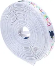 ULTECHNOVO 1 Roll Graduation Ribbon Class of Congrats Ribbon for Crafting Party Decorations Scrapbooking and Present Wrapping Wide Yards Long Elegant Foil Printing