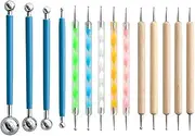 14 Piece Dotting Tools Set Embossing Stylus for Painting, for Nail Art, Ball Styluses for Rock Painting