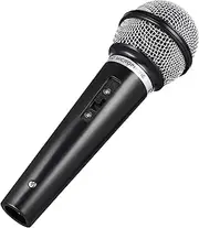 Ipetboom Fake Microphone Prop, Plastic Pretend Play Microphone Toy for Dance Shows, Simulated Prop Mic for Stage Performances Cosplay Music Birthday Party Favors