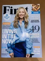 FIRST FOR WOMEN MAGAZINE JUNE 17 2024 ELISABETH ROHM RECIPES HAPPINESS GUIDE USA