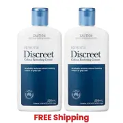 2 X Restoria Discreet Colour Restoring Cream Grey Hair Treatment 250 ml