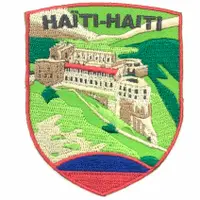 在飛比找有閑購物優惠-海地 拉費里埃城堡 刺繡貼布 電繡貼 背膠補丁 PATCH 