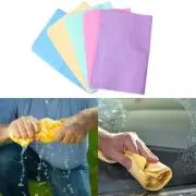Natural Chamois Leather Car Cleaning Cloth Washing Absorbent Drying Shammy Towel