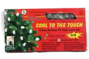 Cool To The Touch Indoor Outdoor C7 Style Miniature Bulb Light Set YM-25C7