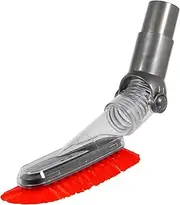 [Spares2go] Soft Dusting Brush compatible with Miele Vacuum Cleaner Flexible Dust Attachment Tool (35mm)