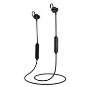 W200BT Magnetic bluetooth V5.0 Earbuds Stereo IPX5 Waterproof Sport In-ear Wireless Earphone With Mic BLACK COLOR
