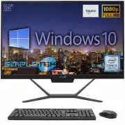 Aio All IN One Touch Screen I5 8 Gen 24 " Windows 10 Pro 8gb 240gb Full HD PC