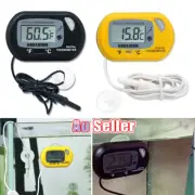 Aquarium Thermometer Digital LCD Temperature Fish Tank Water Temperature Test