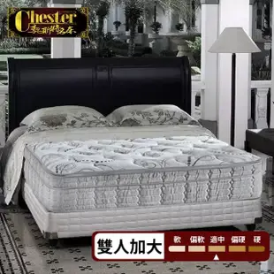 【Chester 契斯特】山寧泰防蹣布雲端式5cm乳膠三線2.0直式獨立筒床墊-6尺(厚墊 雙人加大)