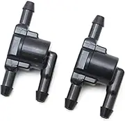 2 Pack Car Windshield Washer Wiper Water Jet Spray Nozzle Windscreen Washer Jets，for Lexus GS350h 2013-2018 OE 8532128020