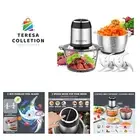 Food Processors, Mini Meat Grinder & Veggie Chopper with 2 Bowls 8 Cup+8 Cup,...