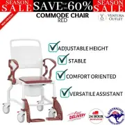 New Rebotec Bonn Commode Chair Unique Design Adjustable Height Comfort Oriented