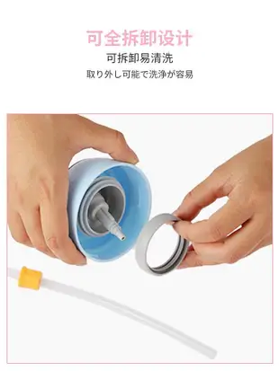 日本進口象印不銹鋼兒童保溫杯帶吸管杯幼兒園男女水壺450/600ml