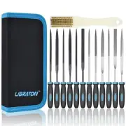 Small File Set, Needle Diamond Files 13PCS, 6pcs Jewlers Files & 6 Steel File...
