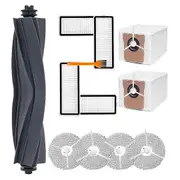 Accessories Kit for L20 Ultra Robot Vacuum Replacement Parts Main Side Brush Hepa Filters Mop Cloth