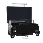 AS350 Portable Wood Pellet Grill and Smoker Revolutionary ASCA System™ Cinder Black
